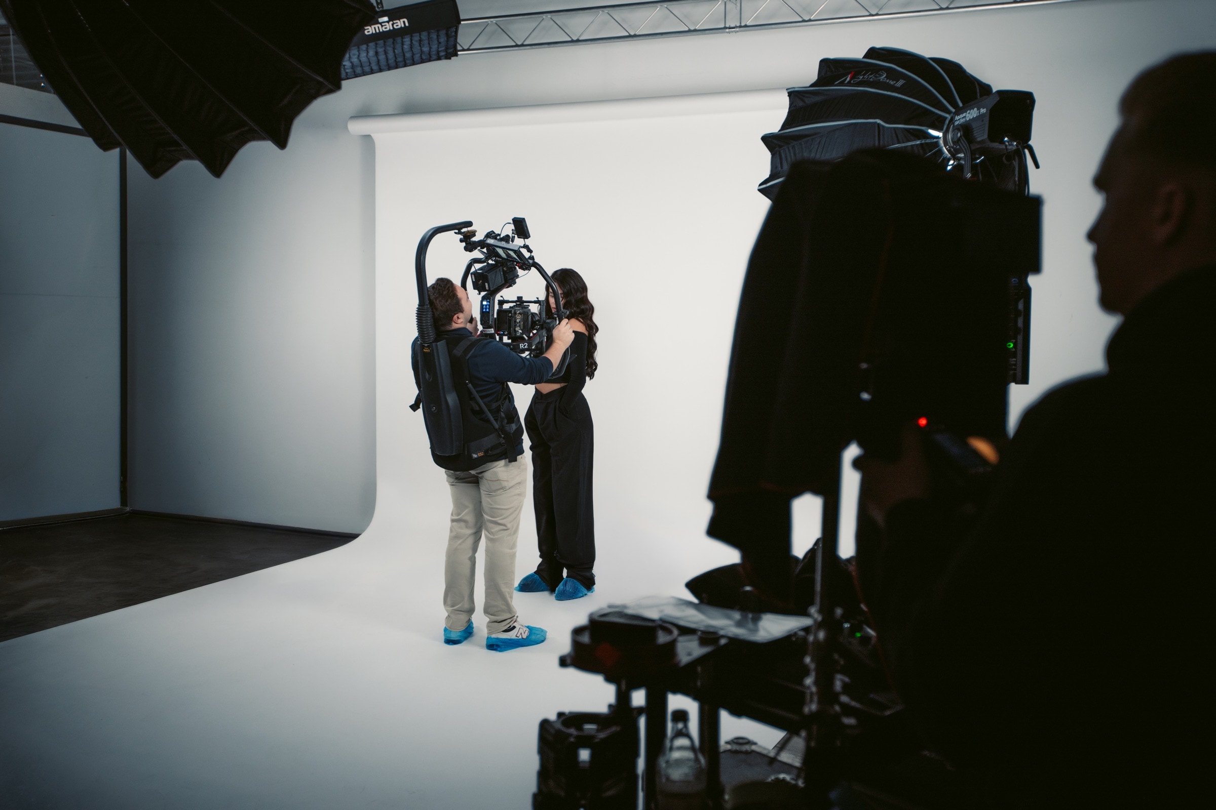 Behind the Scenes: Florian Media beim Dreh im Studio